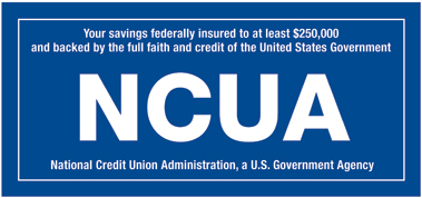 Your savings federally insured by NCUA